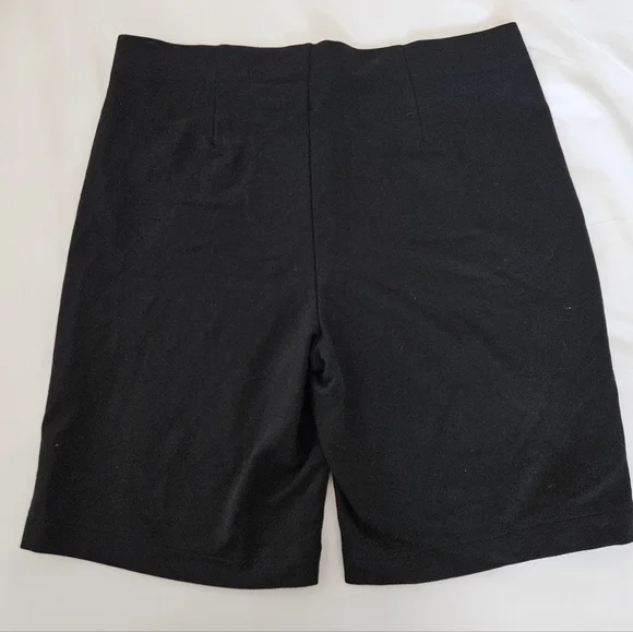 NWT Pure Jill Black Biker Shorts - Picture 3 of 3